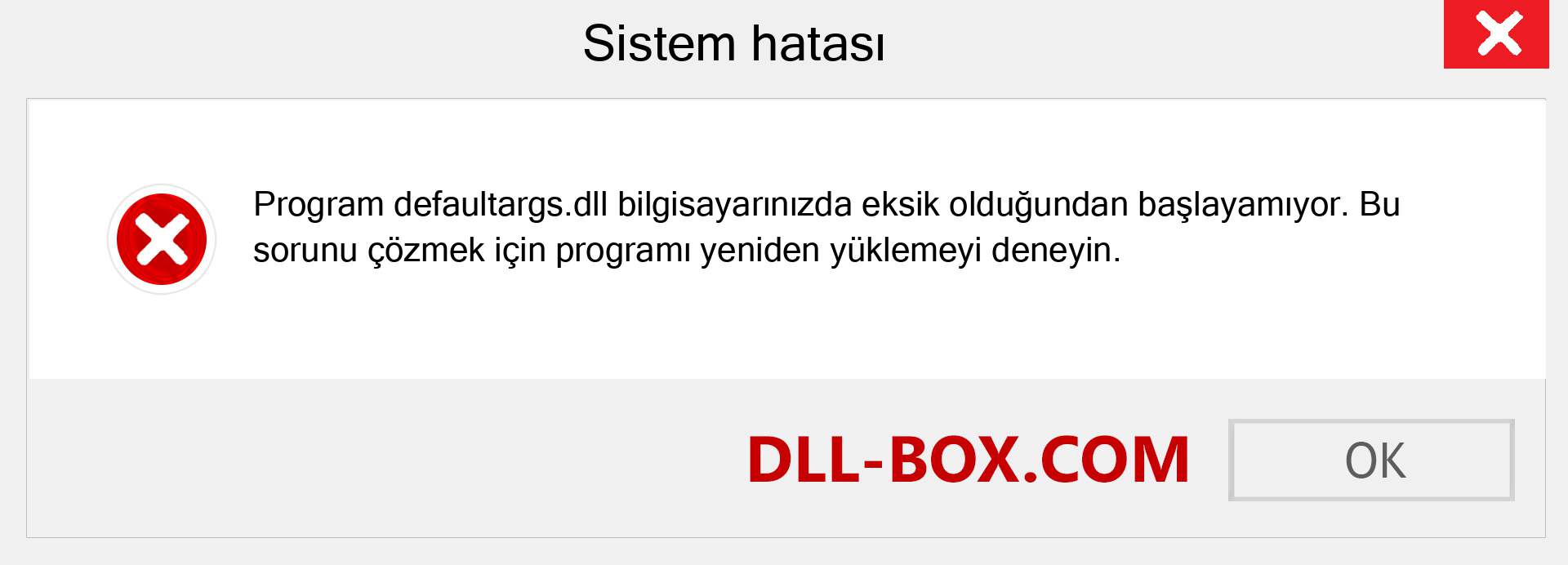 defaultargs.dll dosyası eksik mi? Windows 7, 8, 10 için İndirin - Windows'ta defaultargs dll Eksik Hatasını Düzeltin, fotoğraflar, resimler